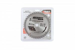 Диск пильний GRANITE для дерева з твердосплавними напайками 180х22.2х40Т адаптер 22.2-20 8400 об/хв 5-18-040 synthetic.ua - Фото 1