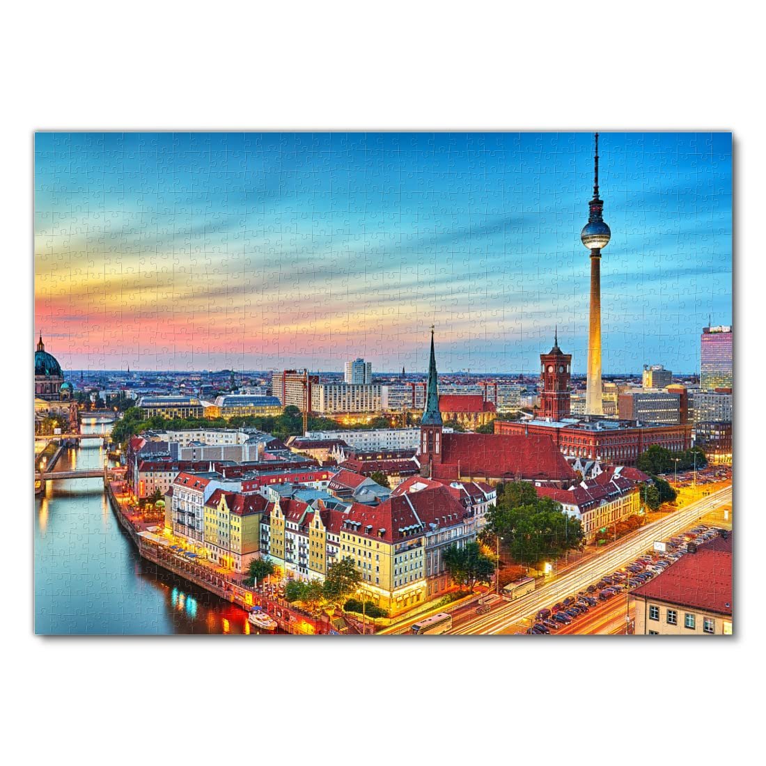 Пазл Lais Puzzle Berlin Skyline 1000 деталей, фото №2