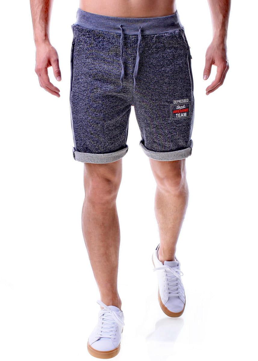 Шорты мужские Recea графитовые укороченные, XL, фото №1