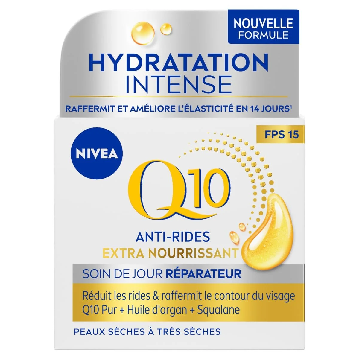 Денний крем Nivea Q10 Power Extra Nourishing 50 мл, фото №5 Денний крем Nivea Q10 Power Extra Nourishing 50 мл, фото №5