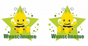 Скарбничка Samunshi з ім'ям та мотивом бджілки для дітей synthetic.ua - Фото 1