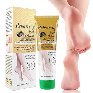 Крем для ног Hydrating Foot Cream увлажняющий против трещин для пяток, коленей и рук - Фото 1