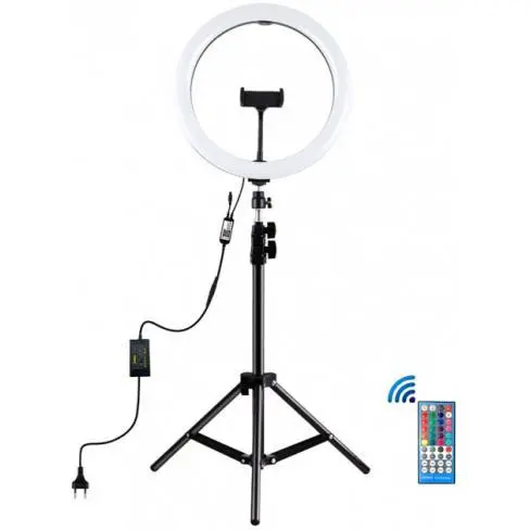 Набор блогера Puluz Ring LED lamp 12 tripod 1.1m PKT3050EU, фото №1