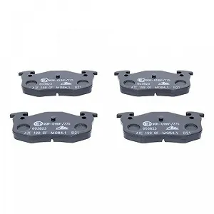 Комплект гальмівних колодок дискового гальма ATE 13.0460-3823.2 для CITROËN PEUGEOT synthetic.ua - Фото 1