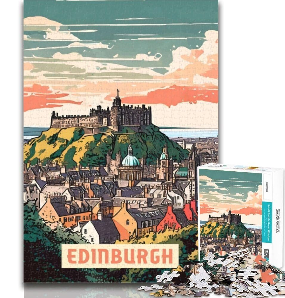 Пазл Edinburgh 1000 елементів 26 x 38 см, фото №1