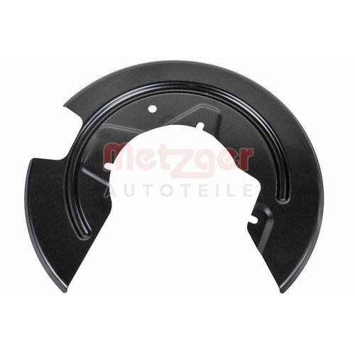 Захисний кожух гальмівного диска METZGER 6115612, фото №2