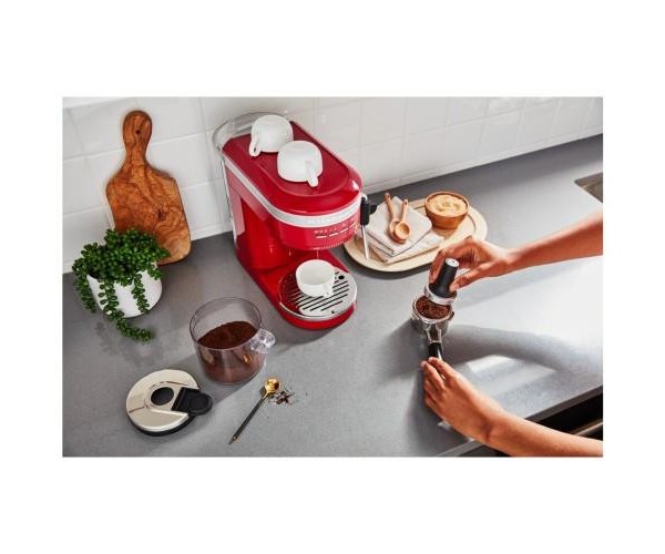 Рожкова кавоварка еспресо KitchenAid Artisan 5KES6503EER, фото №10