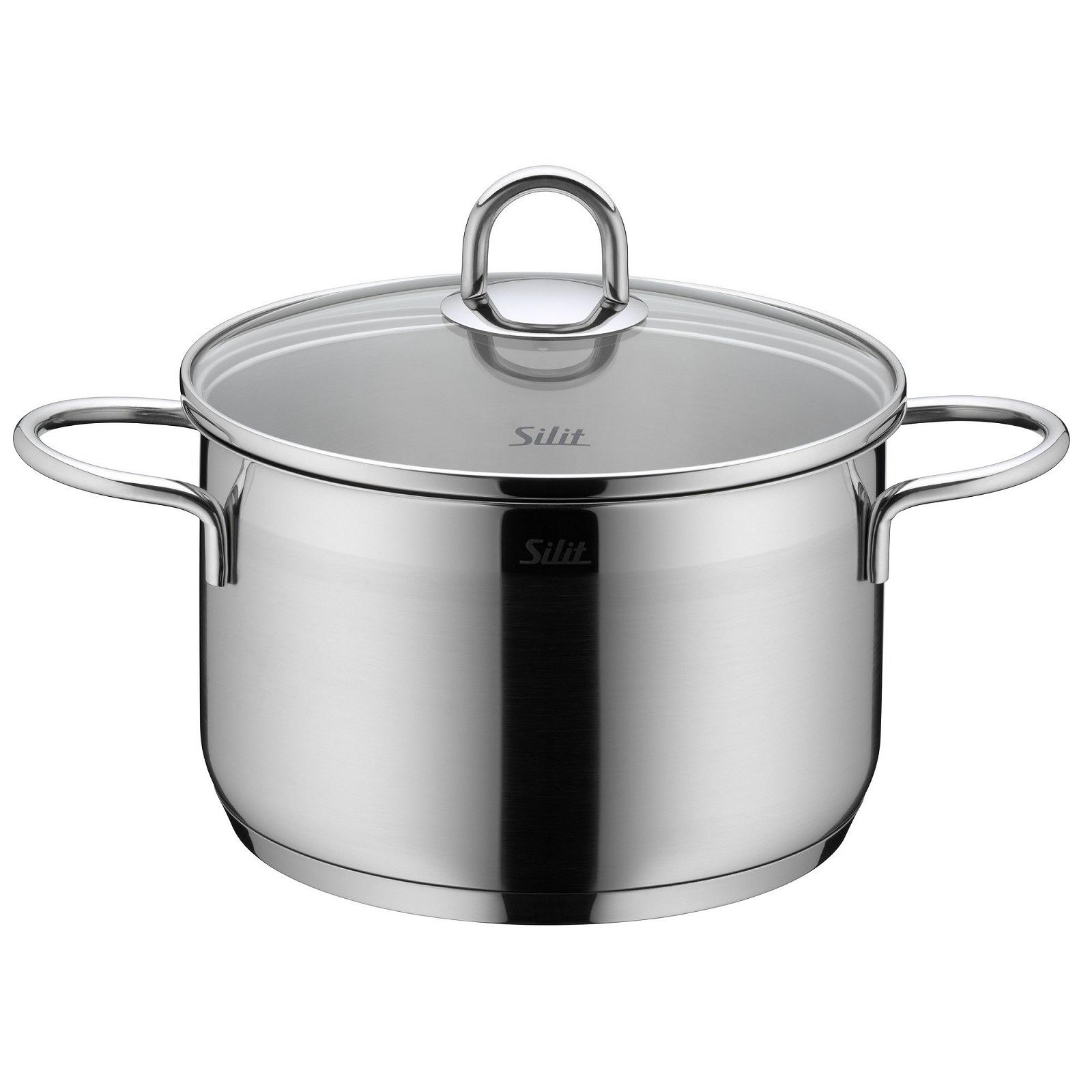 Набір каструль Silit Diamond з кришкою з нержавіючої сталі сріблястий, фото №4 Набір каструль Silit Diamond з кришкою з нержавіючої сталі сріблястий, фото №4