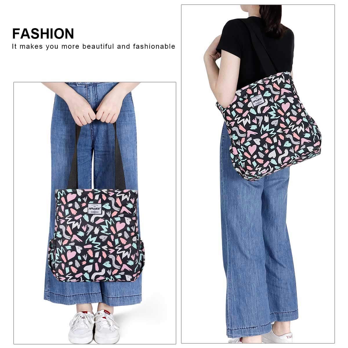 Сумка женская Hawee Fashion, большая хозяйственная, водонепроницаемая, фото №6