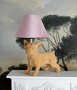Настольная лампа Palazzo CW633 Frenchie Dog 46 см synthetic.ua - Фото 1