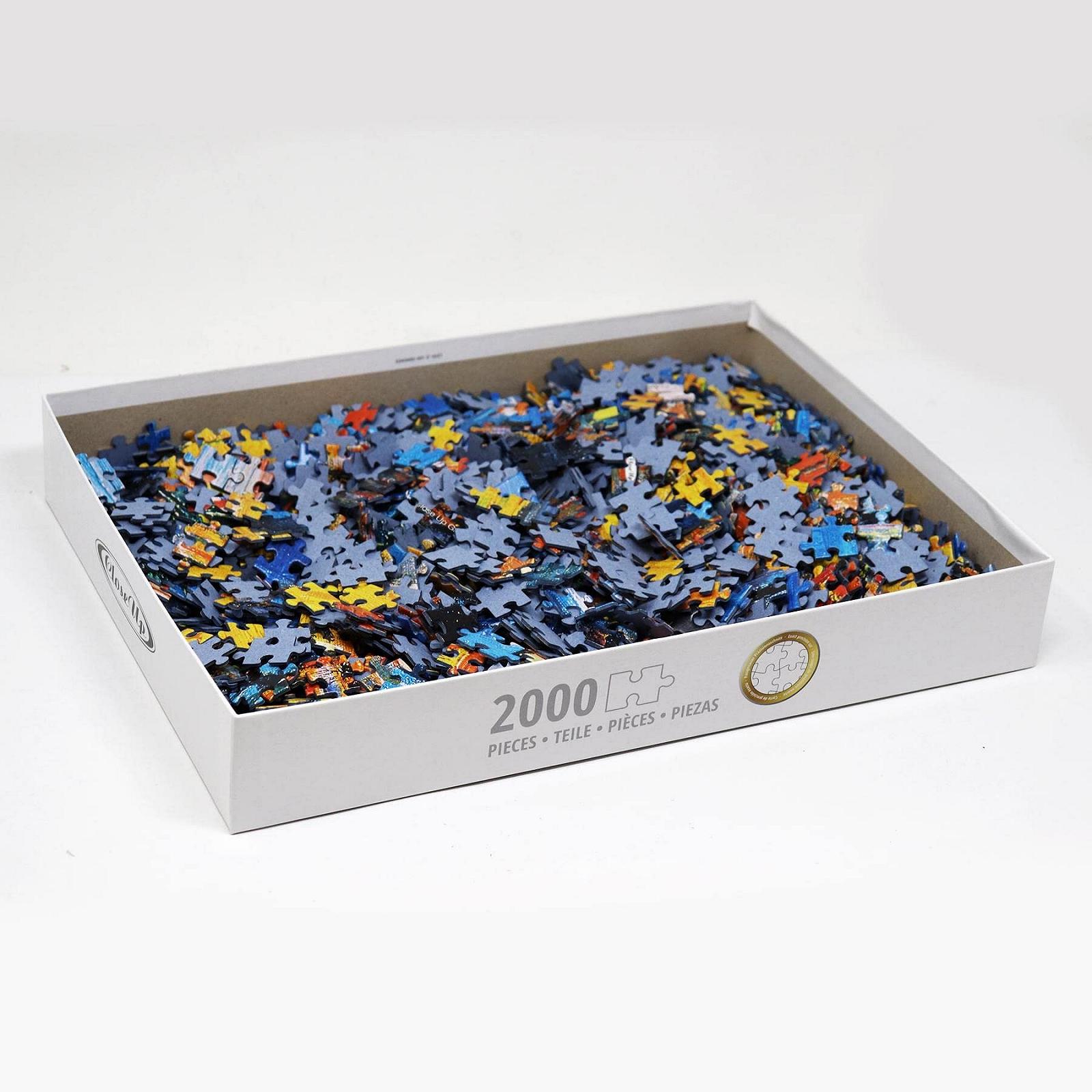 Пазл Close Up Premium Cafe Terrace in the Evening by Van Gogh 2000 элементов 68,8 x 96,6 см, фото №5