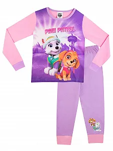 Купить Пижама для девочек Paw Patrol Эверест и Скай - Фото 1 Пижама для девочек Paw Patrol Эверест и Скай - Фото 1