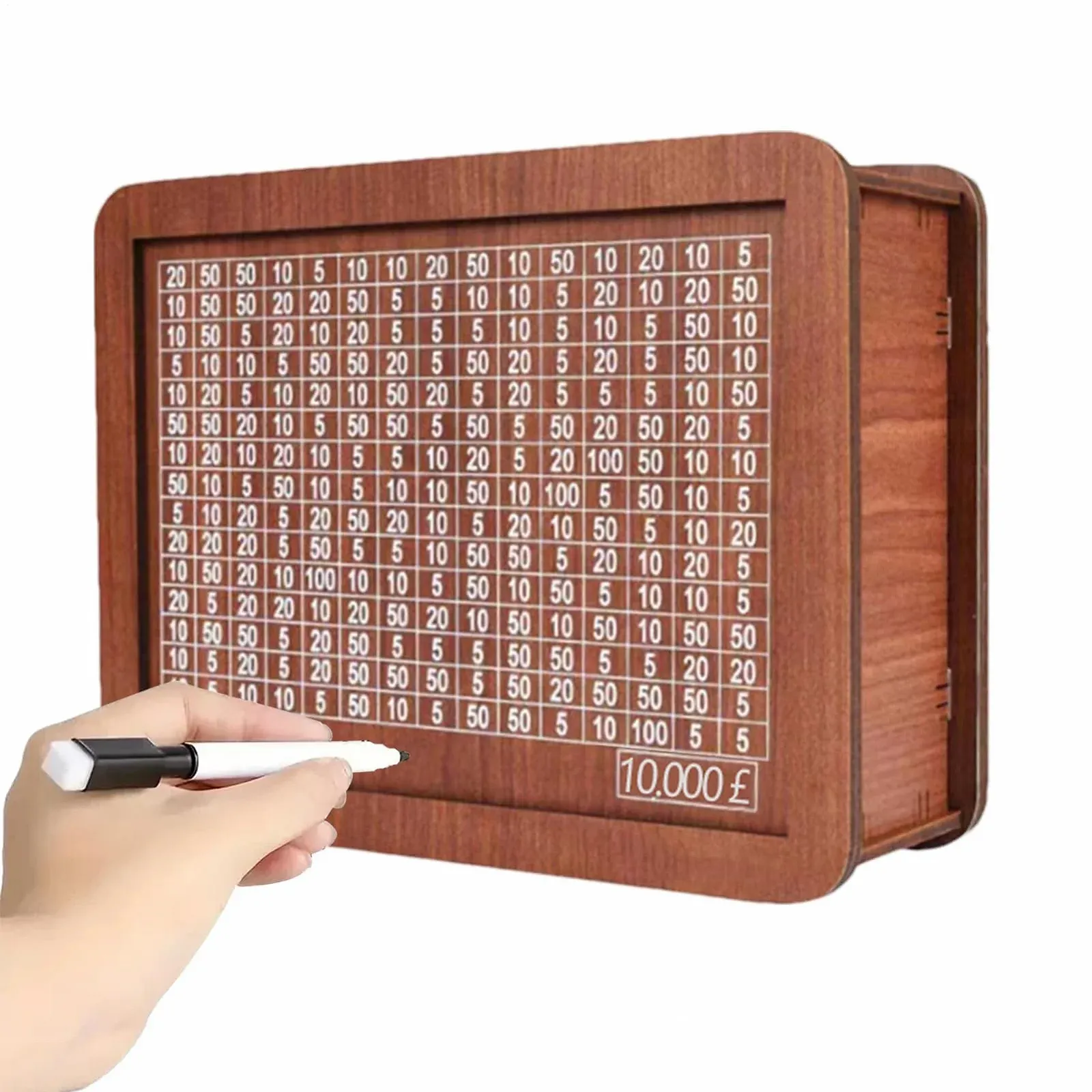Скарбничка Holz-Sparbox дерев'яна з цифрами та лічильником, фото №7