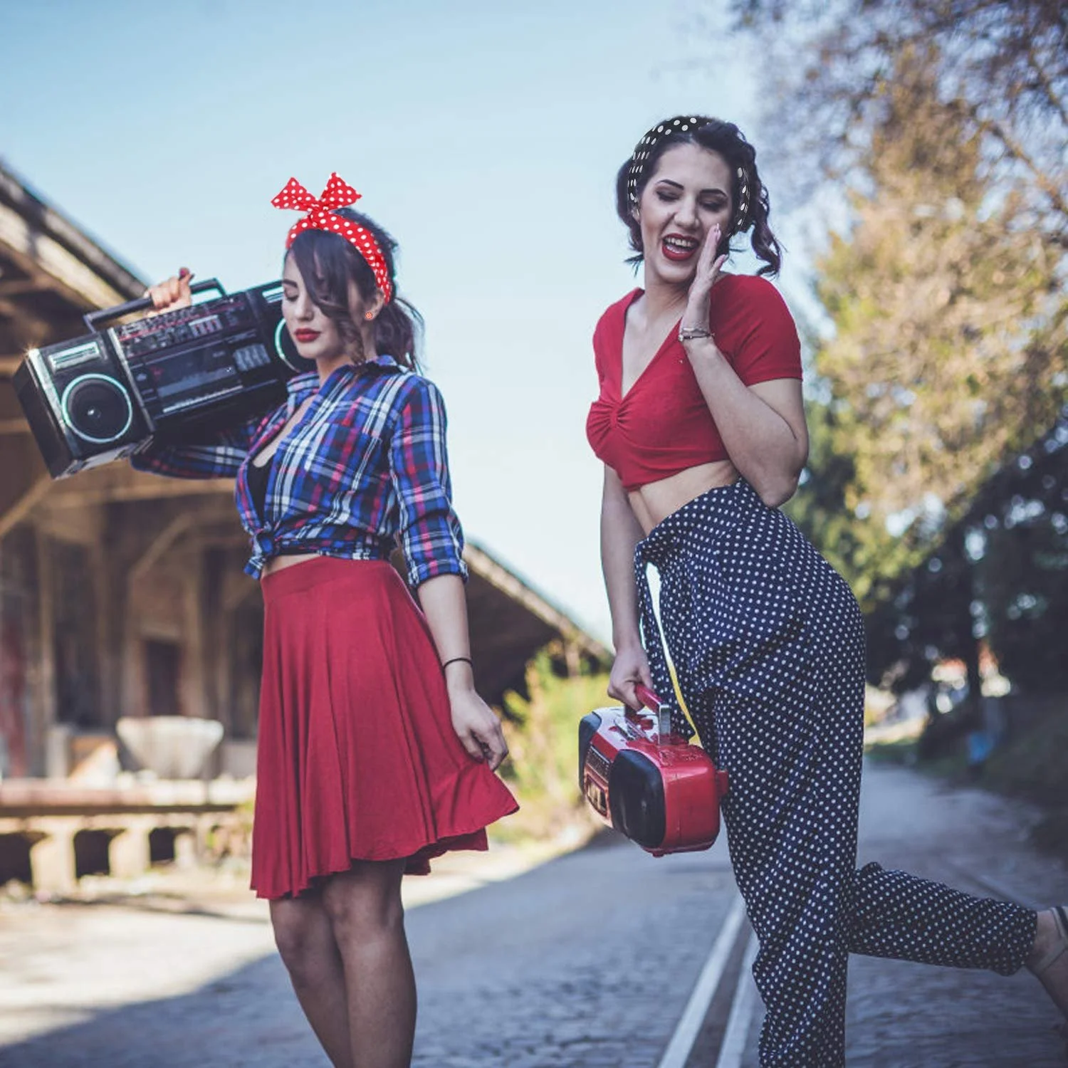 Повязка Узел, в горошек, фото №3