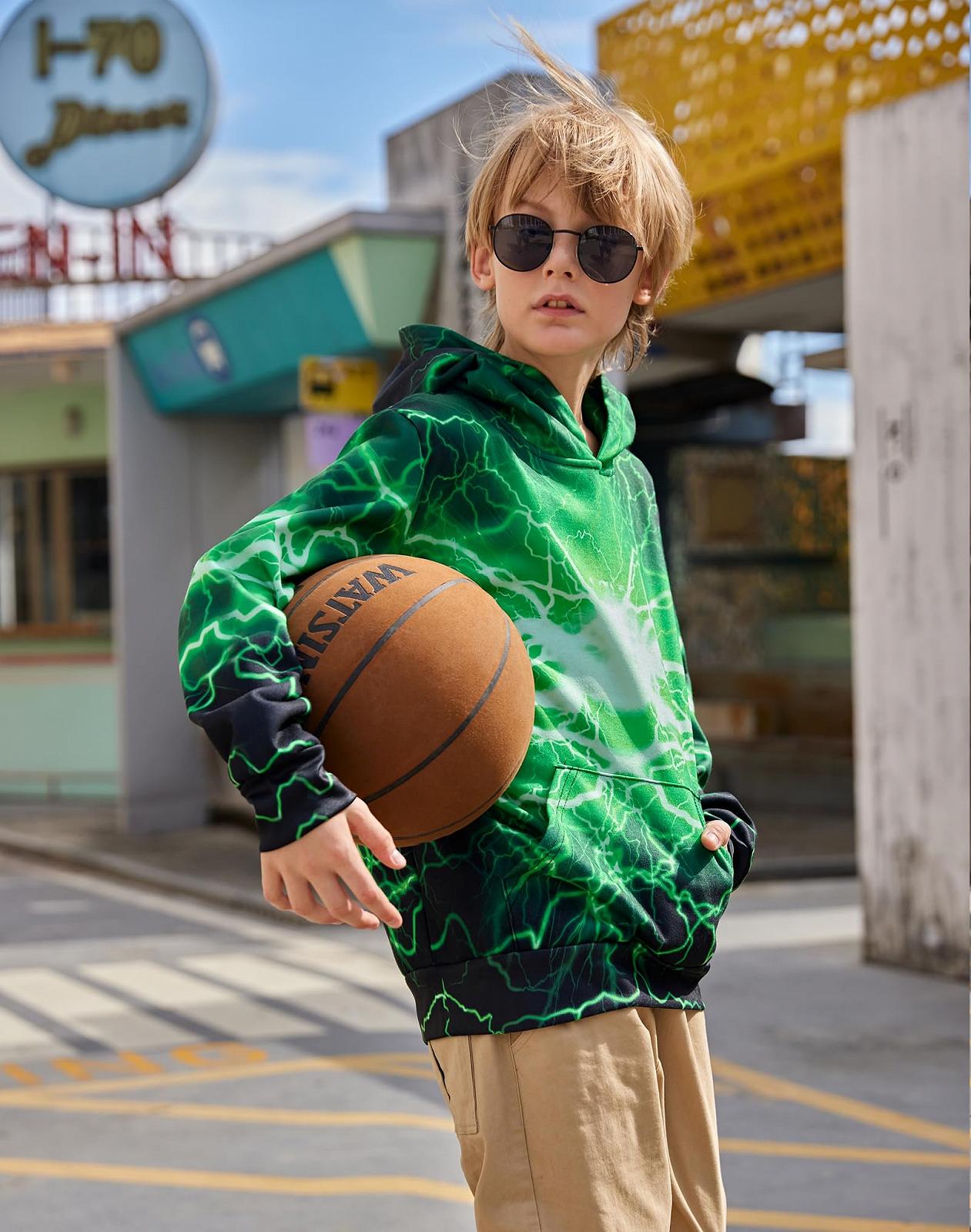 Детское 3D худи Aideaone для мальчиков и девочек, фото №3