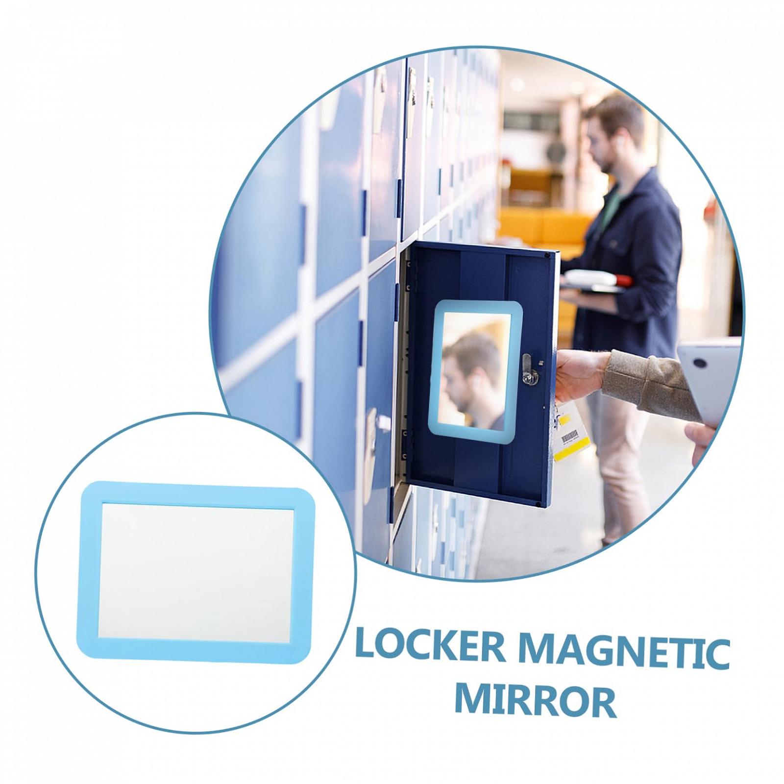 Дзеркало Angoily Vanity Mirror Mini Fridge Magnetic Mirror Набір скляних магнітних дзеркал для холодильника кольорове, фото №7 Дзеркало Angoily Vanity Mirror Mini Fridge Magnetic Mirror Набір скляних магнітних дзеркал для холодильника кольорове, фото №7