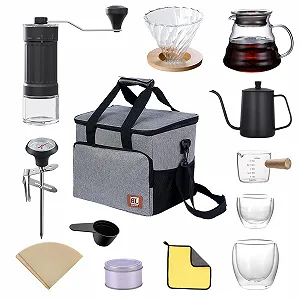 Набір для приготування кави методом Pour-Over, 13 предметів - Фото 1