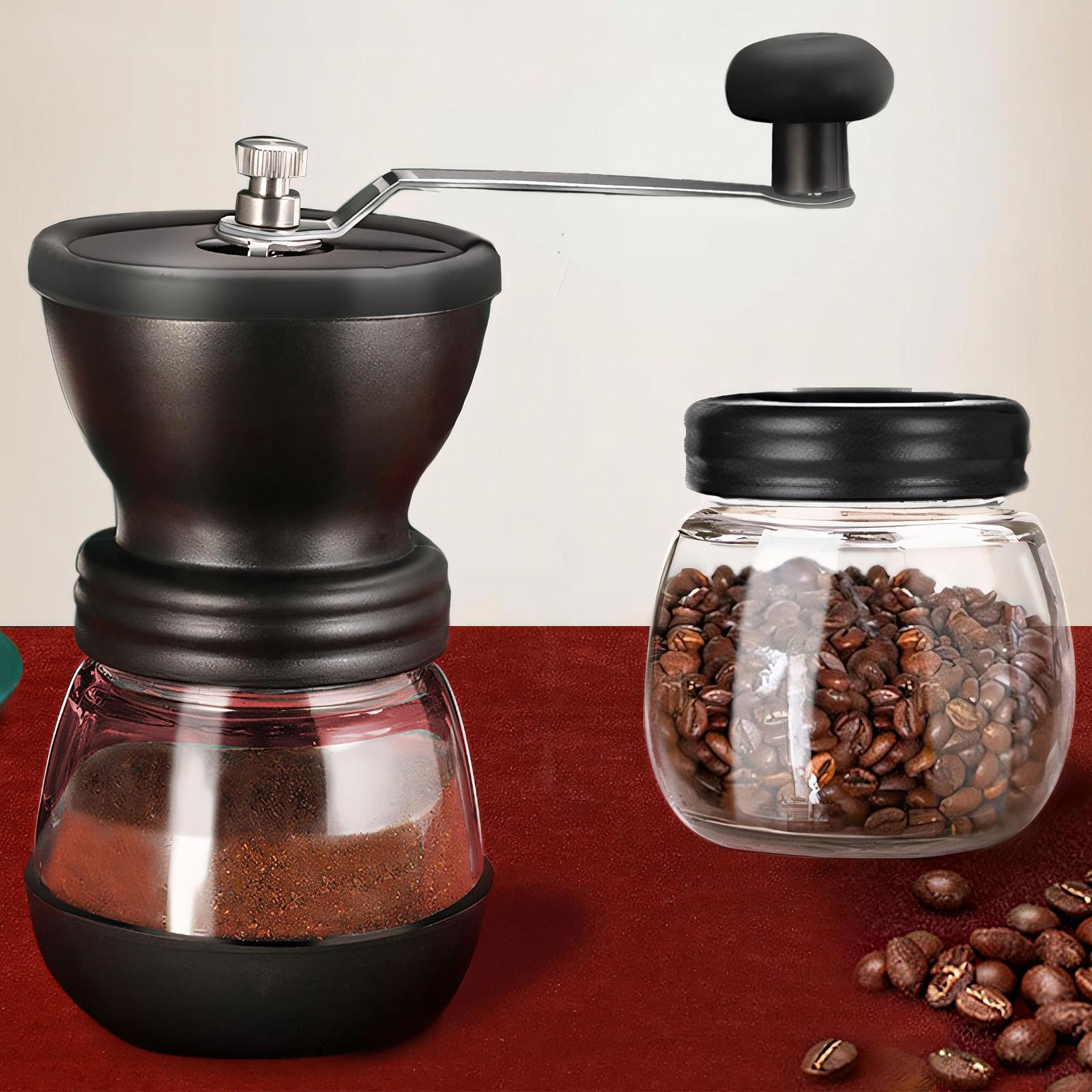 Ручная кофемолка Retoo Ceramic Grinder, мельница для крупного и мелкого помола, ручная мельница, нержавеющая сталь, кофейные зерна, перечница, лезвие, чаша, контейнер для хранения, черный, фото №6 Ручная кофемолка Retoo Ceramic Grinder, мельница для крупного и мелкого помола, ручная мельница, нержавеющая сталь, кофейные зерна, перечница, лезвие, чаша, контейнер для хранения, черный, фото №6
