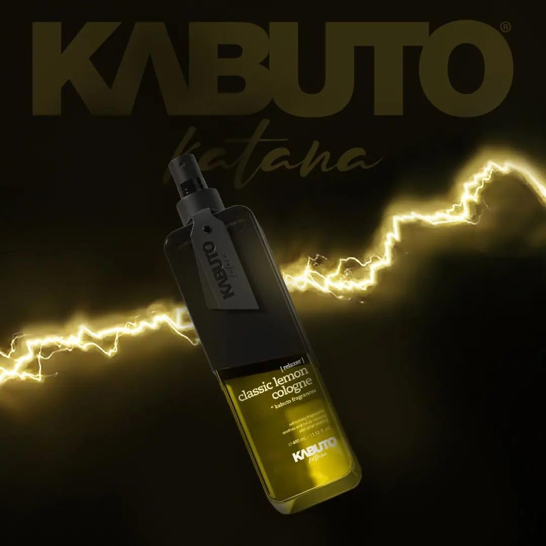 Кабуто Katana SHINOGI 'Classic Lemon Cologne' Лосьон после бритья Парфюм Колонь ЕДК 400 мл, фото №6
