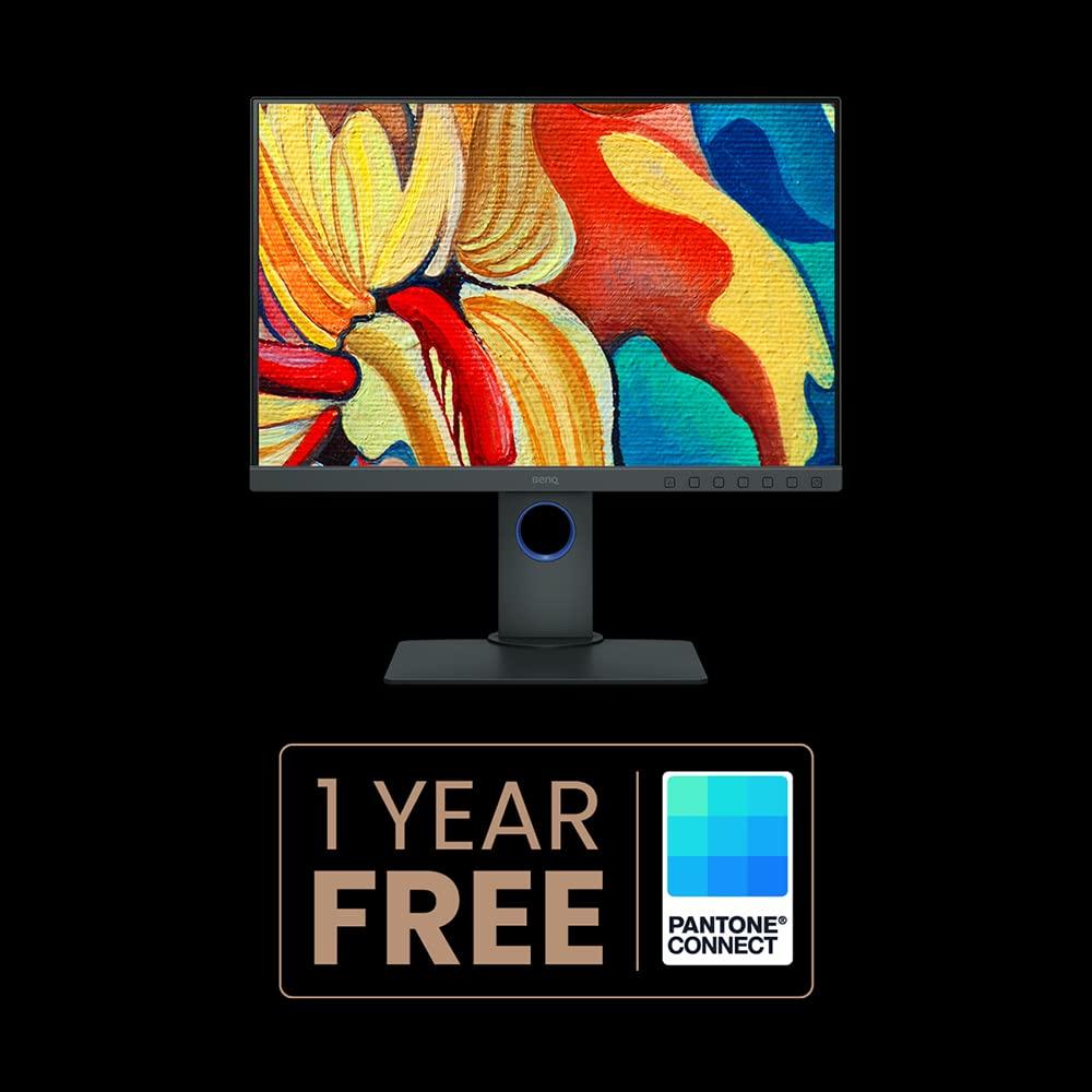 Монитор BenQ PhotoVue SW240 LED 24.1 дюйм (1920 x 1200 пикселей, 16:10, 99% Adobe RGB, 95% DCI-P3, 14-бит 3D LUT, IPS панель) для фотографов, черный, фото №6