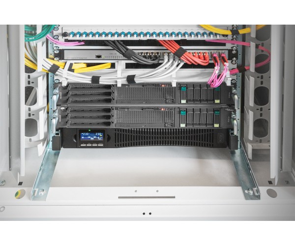 Digitus ДБЖ OnLine 2000VA/2000W, LCD 8xC13 RJ45 RS232 USB Rack/Tower, фото №6