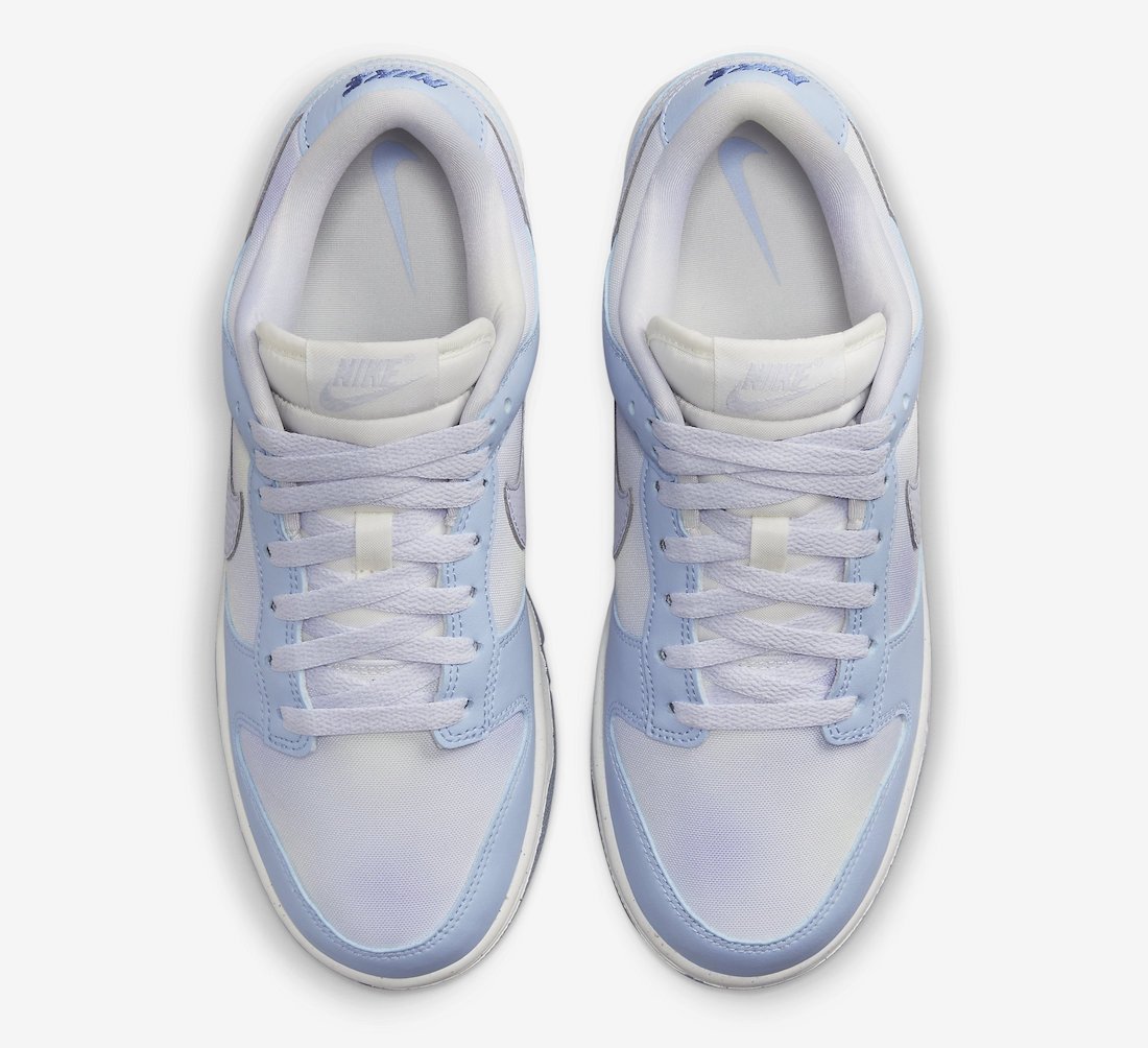 Кроссовки Nike Dunk Low Канвас Синий 42.5, фото №4