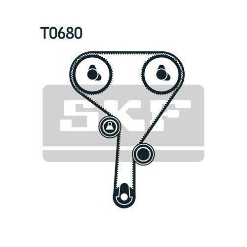 Комплект ремня ГРМ SKF VKMA 95663 для MITSUBISHI, фото №2