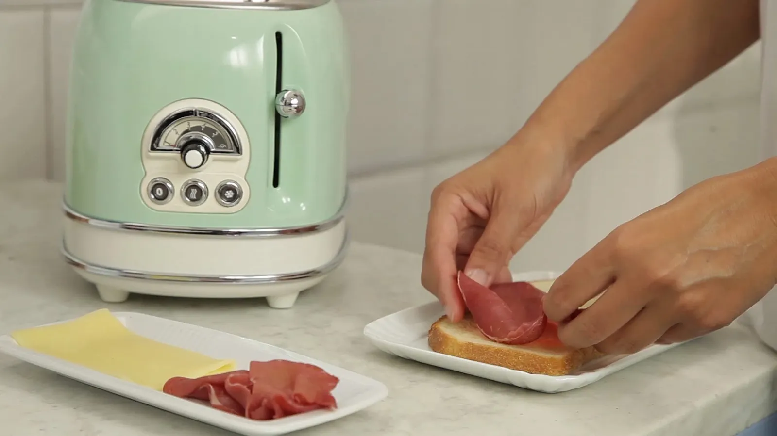 Тостер Ariete Vintage 155/04-green, метал, 810 Вт, зелений, фото №7