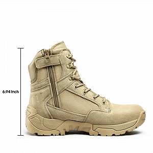 Ботинки NORTIV 8 Military Tactical Work Security Zip Military Combat Combat synthetic.ua - Фото 1