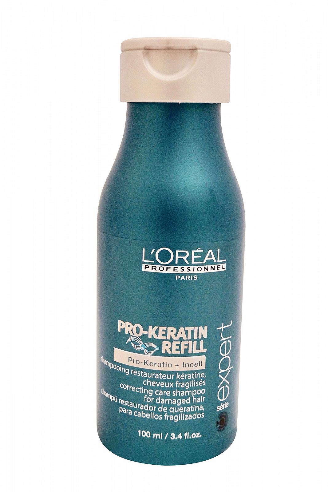 Шампунь L'Oreal Pro Keratin Refill 3.4 OZ, фото №1