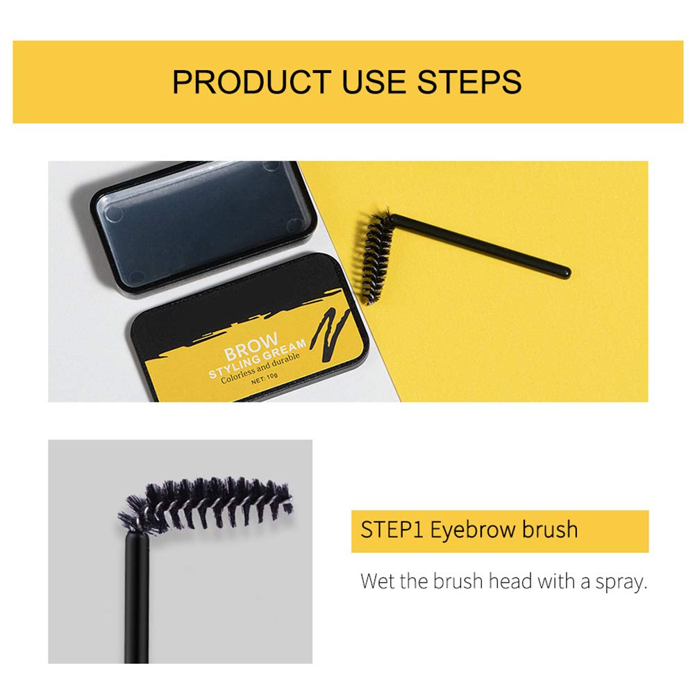 Віск Hilai Eyebrow Gel Soap Brow Adjustment Waterproof Natural, фото №4