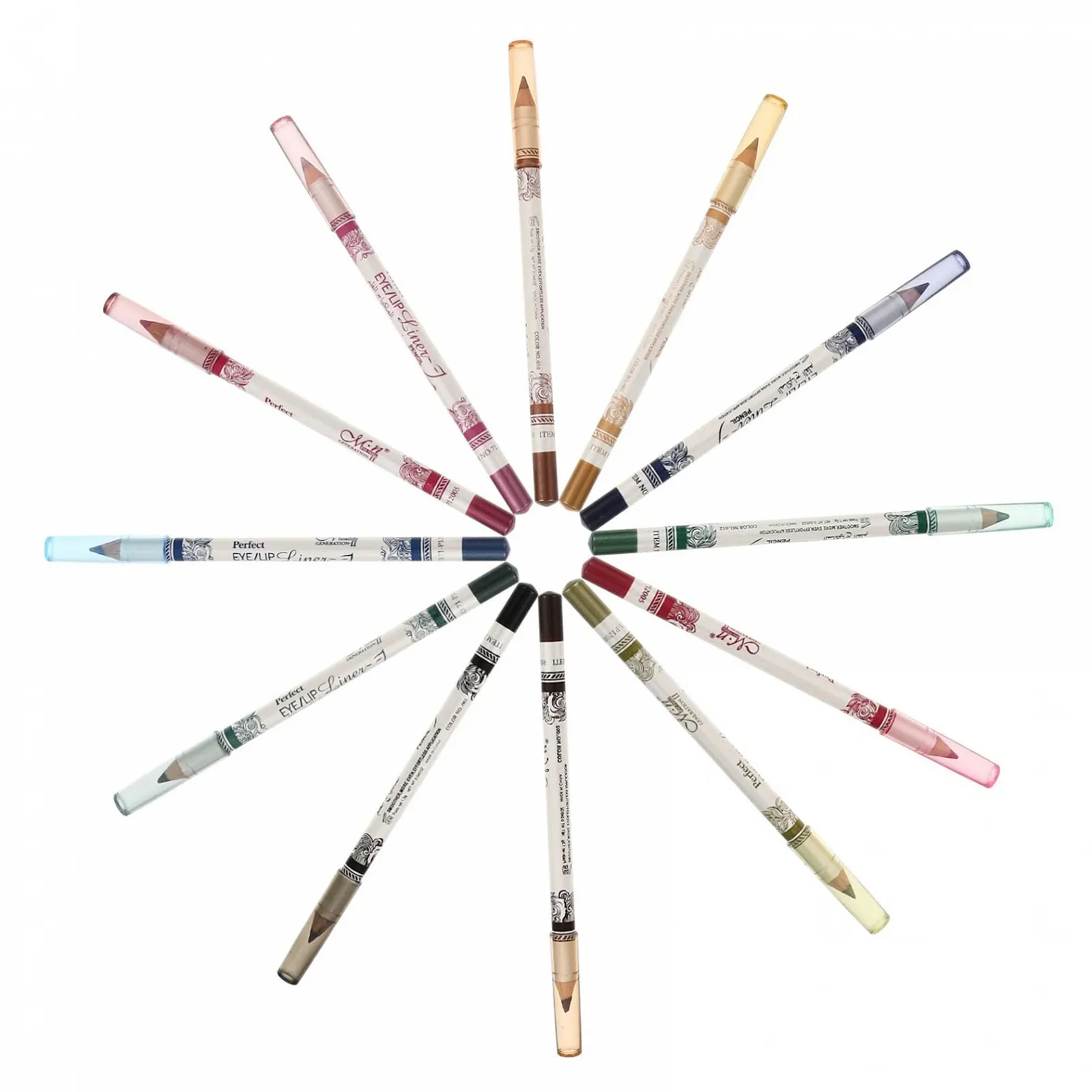 Олівець Ipetboom 3 шт 12 блискучий для очей, фото №2