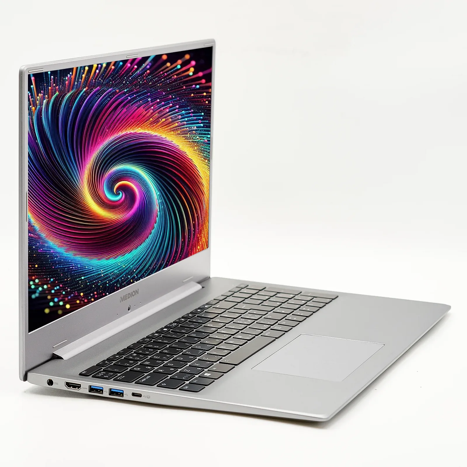 Ноутбук 17,3" Medion (Lenovo Group) Akoya S17413 | Intel Core i5-1235U | IPS (1920x1080) FullHD | RAM 16 ГБ | SSD 512 ГБ | Intel UHD Graphics | Метал | підсвітка | Win11 (4892), фото №3