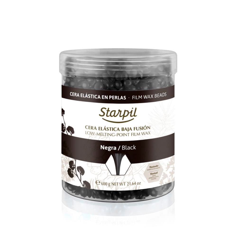 Плівковий віск Starpil Black Beads (Polymer Blend) 600 г, фото №1 Плівковий віск Starpil Black Beads (Polymer Blend) 600 г, фото №1