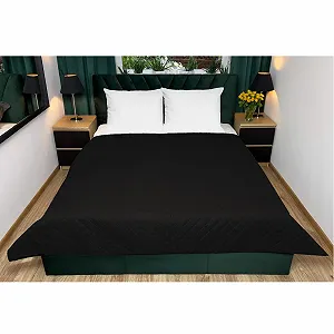 Покривало Хмарний візерунок 170 x 210 см Чорний - Фото 1