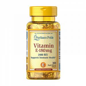 Витамин Е Puritan's Pride Vitamin E-400 IU 100 Softgels - Фото 1