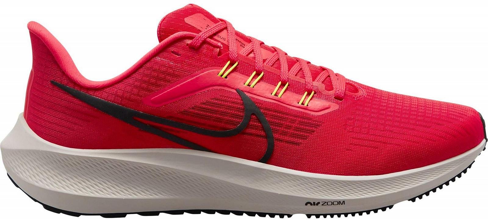 Кроссовки Nike Air Zoom Pegasus 39, светло-орехово-коричневый, красный сливовый, парусный, едва заметный вольт, фото №1