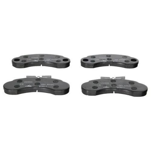 Комплект тормозных колодок, дисковый тормоз ATE 13.0460-3945.2 для MERCEDES-BENZ, передний мост, фото №2 Комплект тормозных колодок, дисковый тормоз ATE 13.0460-3945.2 для MERCEDES-BENZ, передний мост, фото №2