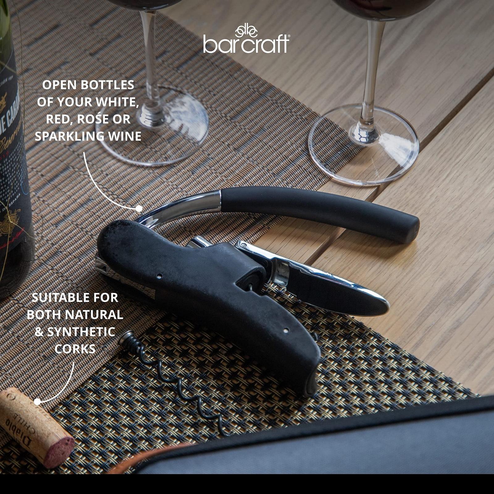 Штопор рычажный Kitchen Craft Bar Craft Power Arc, черный, фото №6 Штопор рычажный Kitchen Craft Bar Craft Power Arc, черный, фото №6