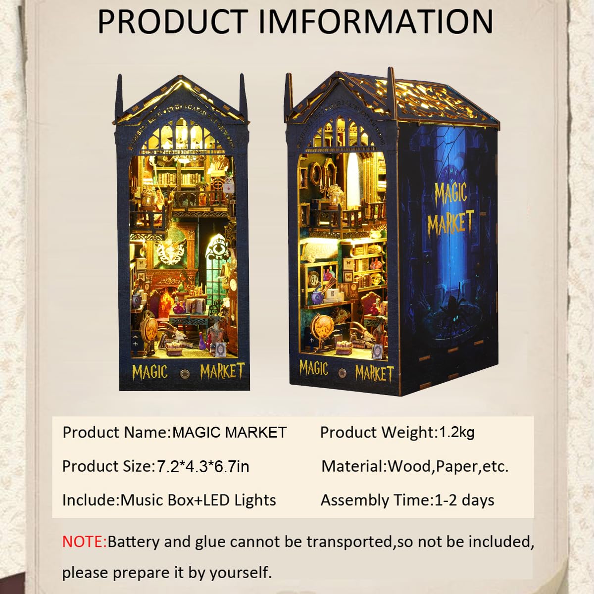 Маркет Book Nook CUTEROOM SL009, фото №2