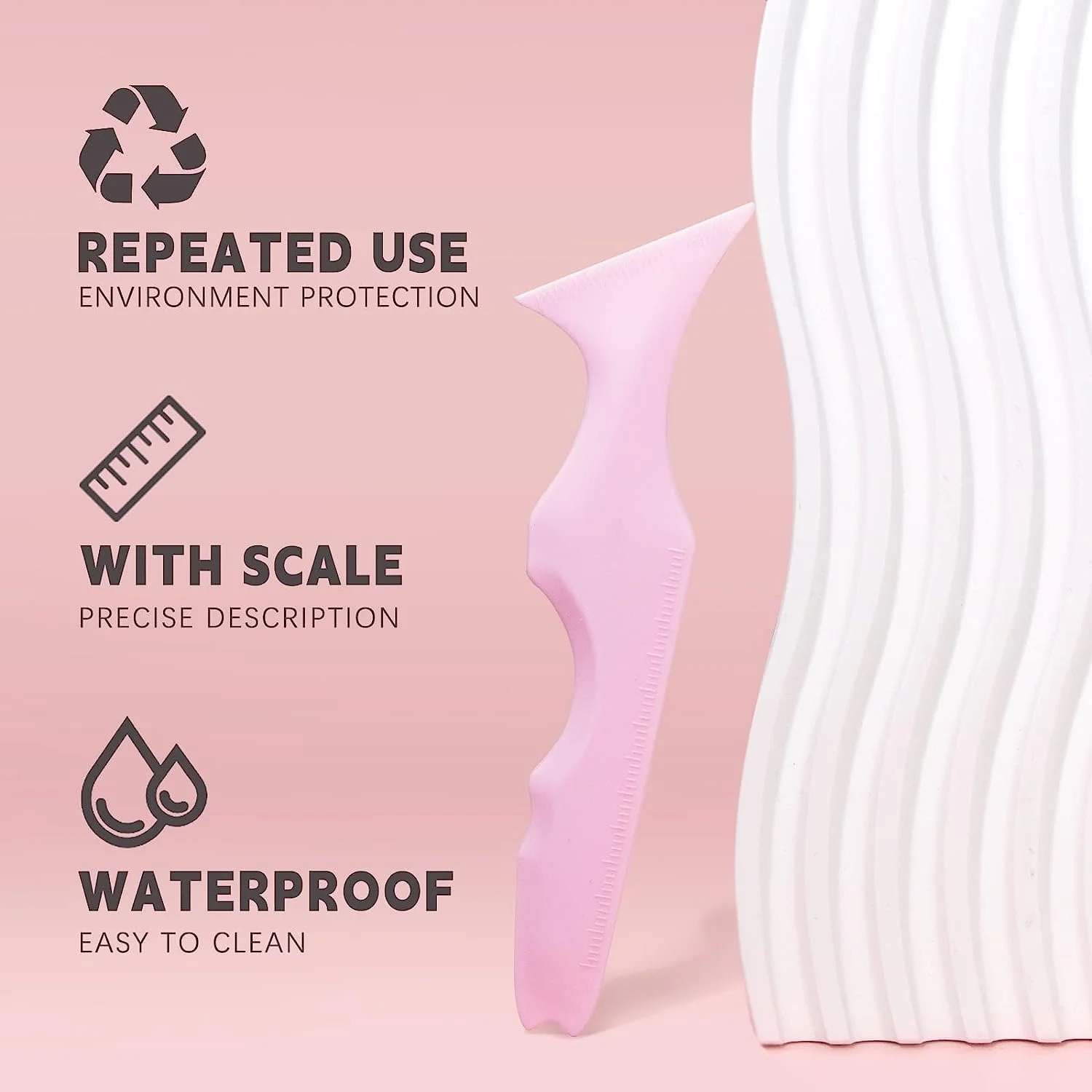 Трафарет для подводки RUNEAY Силиконовый, фото №3