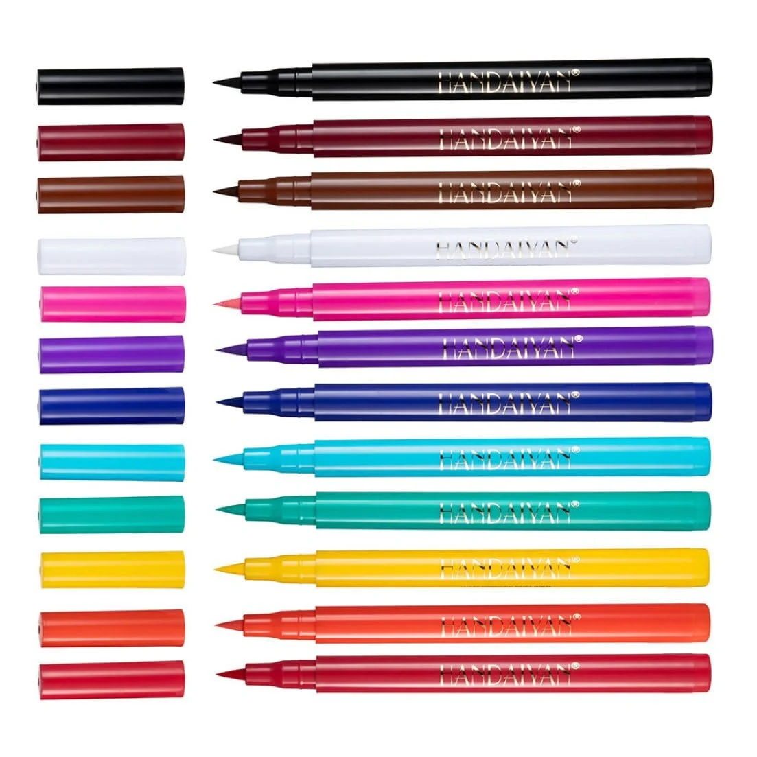 Набір підводок для очей Colourful Матові Водостійкі Гелеві, фото №7