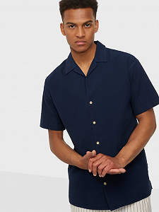 Рубашка Jack&Jones 12187608 Blazer Темно-синий XL - Фото 1