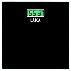 Ваги підлогові Laica PS 1008 Black / Електронні / до 150 кг / Чорні - Фото 1