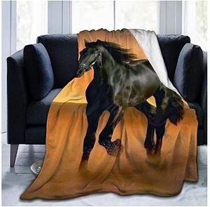 Покривало FANSU Фланелева 3D Друк Мікрофібра М'яка Тепла Плюшева для дивана та ліжка (150 x 100 см) - Фото 1