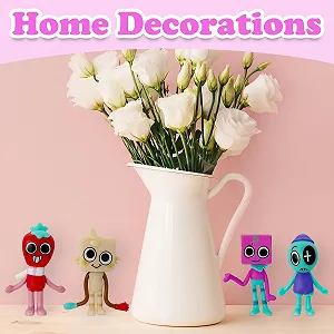 Набір ігрових фігурок Gensly Dandy Toy Figures Dandy/Goob/Vee/Sprout/Astro 8 шт Multi synthetic.ua - Фото 1