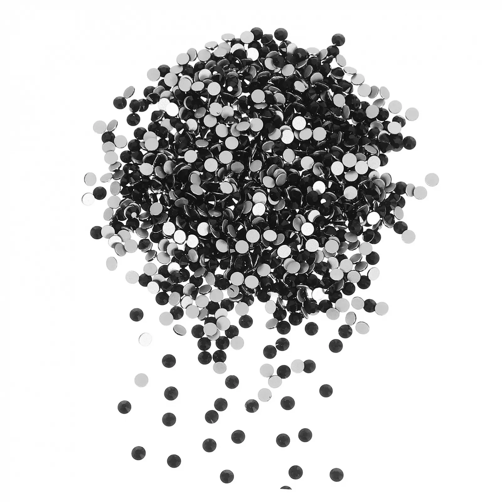 Аксесуари для манікюру 2 набори з пласкими стразами SS12 SS16 2880 штук, фото №1