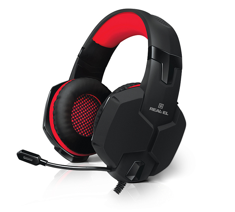 Навушники REAL-EL GDX-7790 ігрові 7.1 з мікрофоном USB, фото №1