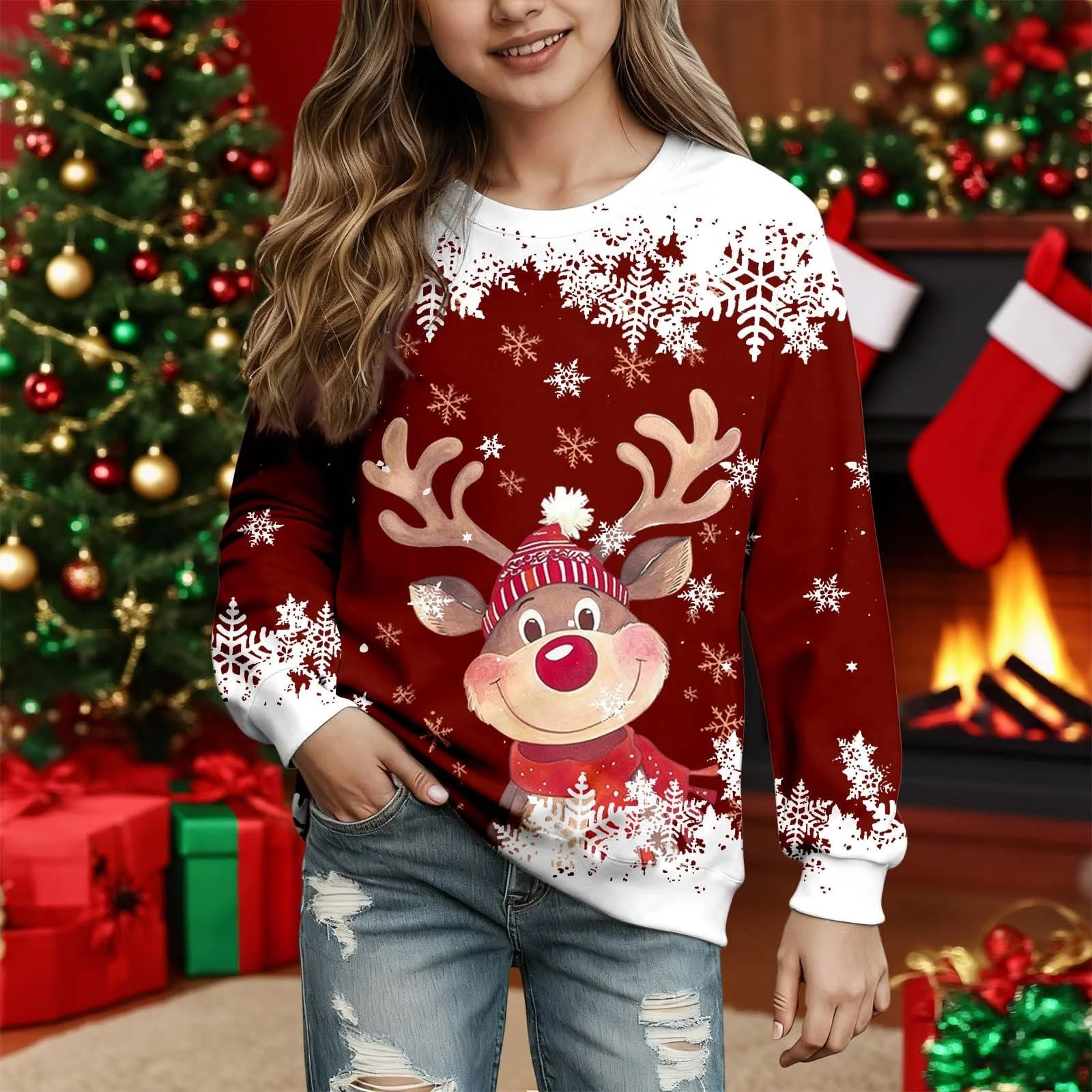 Світшот Generisch Різдвяний дитячий, фото №2