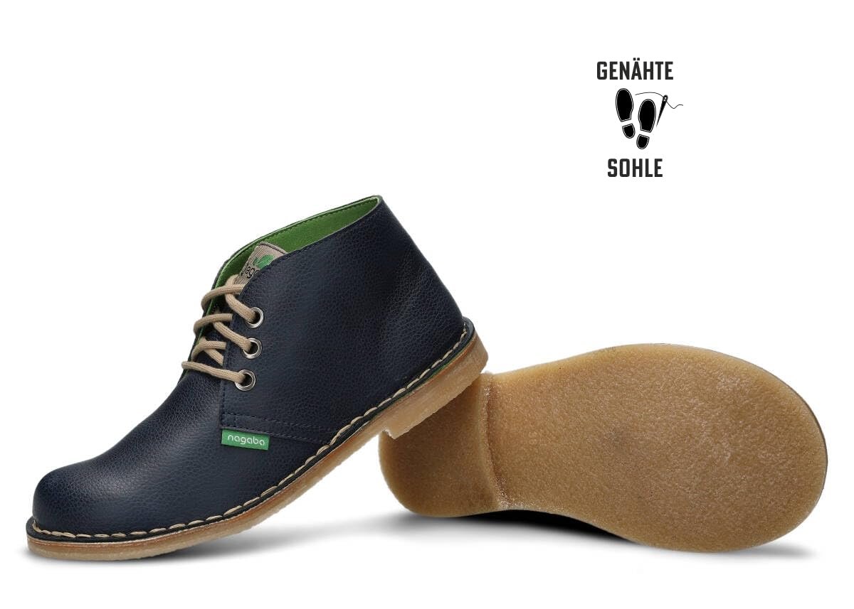 Мужские ботинки Nagaba Кожаные на шнуровке, фото №5